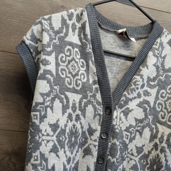 Vintage Jo Hardin 2 piece Sweater Vest and Skirt Set Womens L Size 12 - Picture 4 of 10